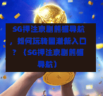  SG押注京剧熊猫导航，如何玩转国潮新入口？（SG押注京剧熊猫导航） 第1张